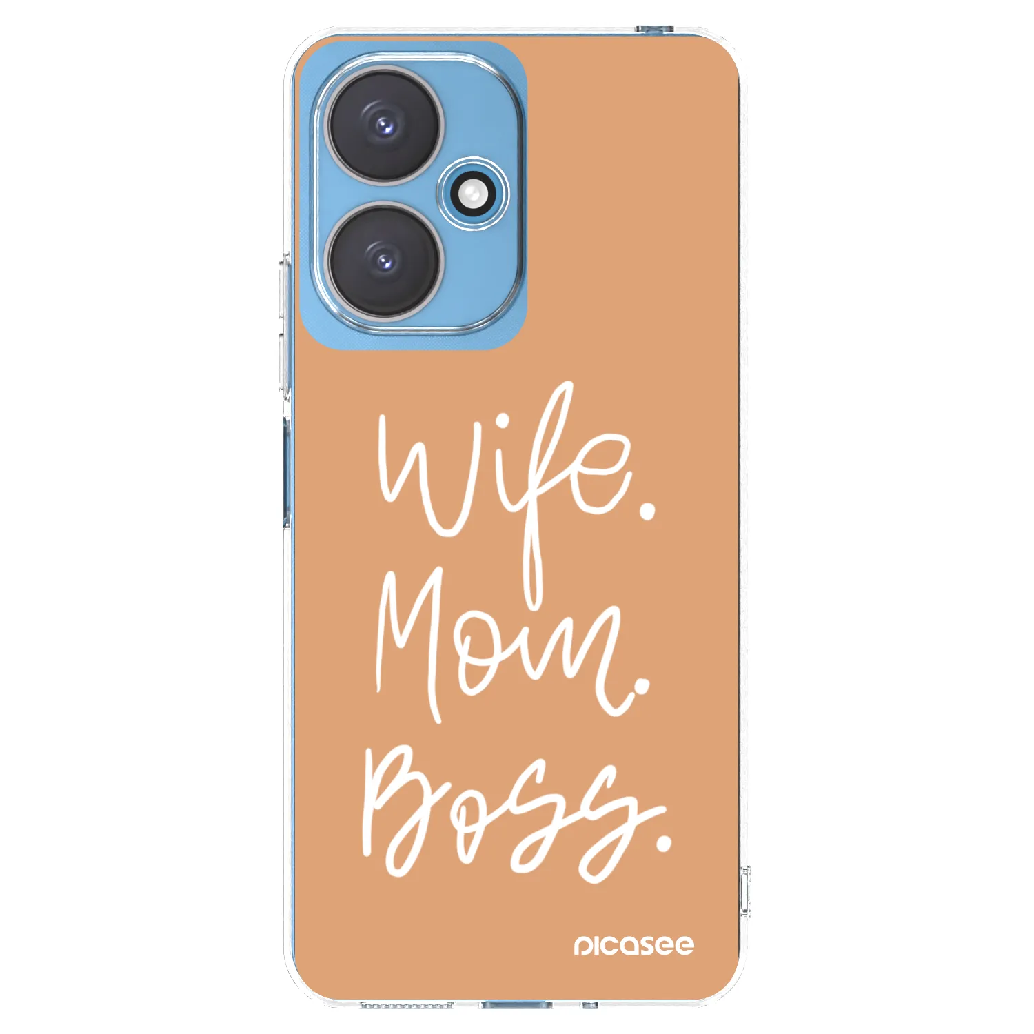 Picasee silikonový průhledný obal pro Xiaomi Redmi 13C 5G - Boss Mama