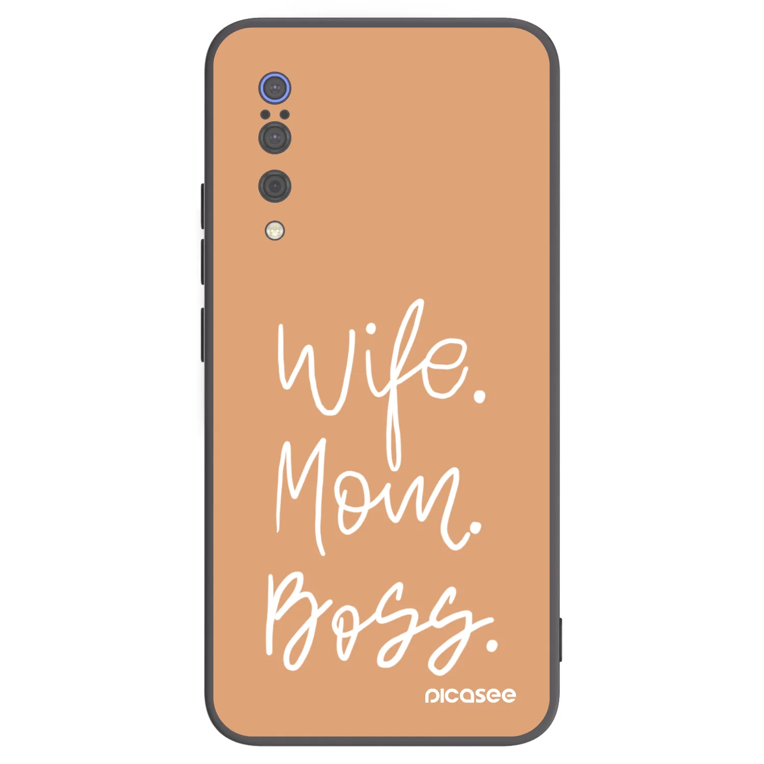 Picasee silikonový černý obal pro Xiaomi Mi 9 - Boss Mama