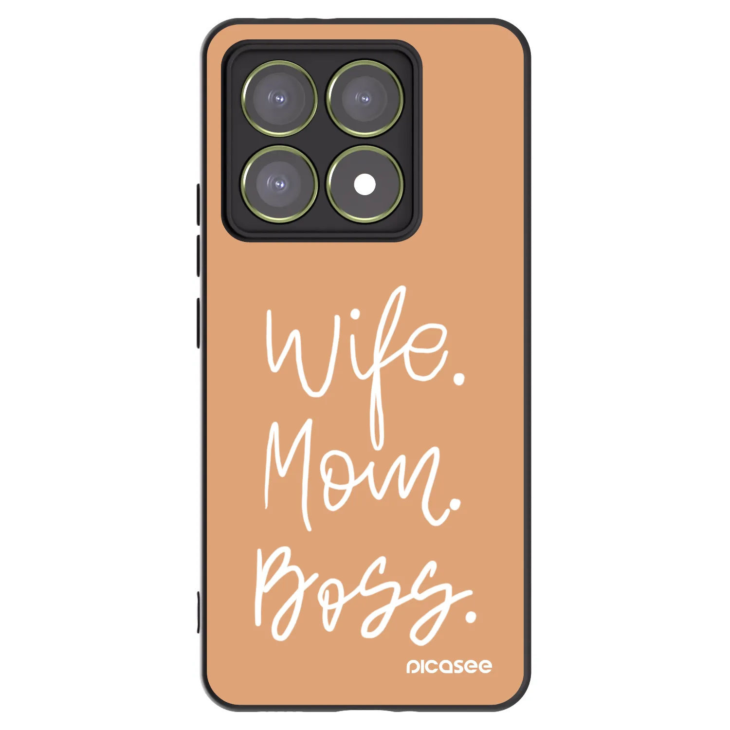 Picasee silikonový černý obal pro Xiaomi 14T - Boss Mama