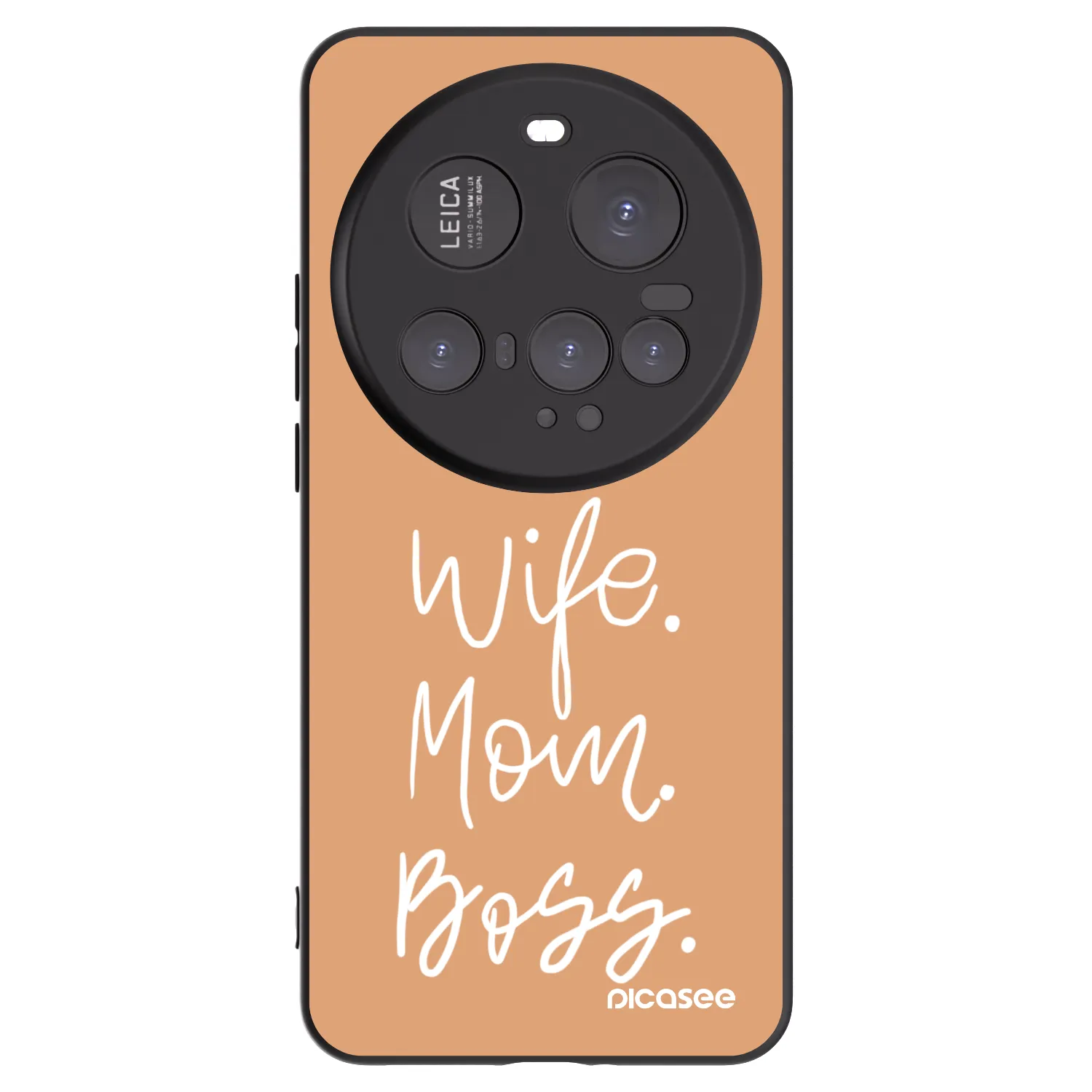 Picasee silikonový černý obal pro Xiaomi 15 Ultra - Boss Mama