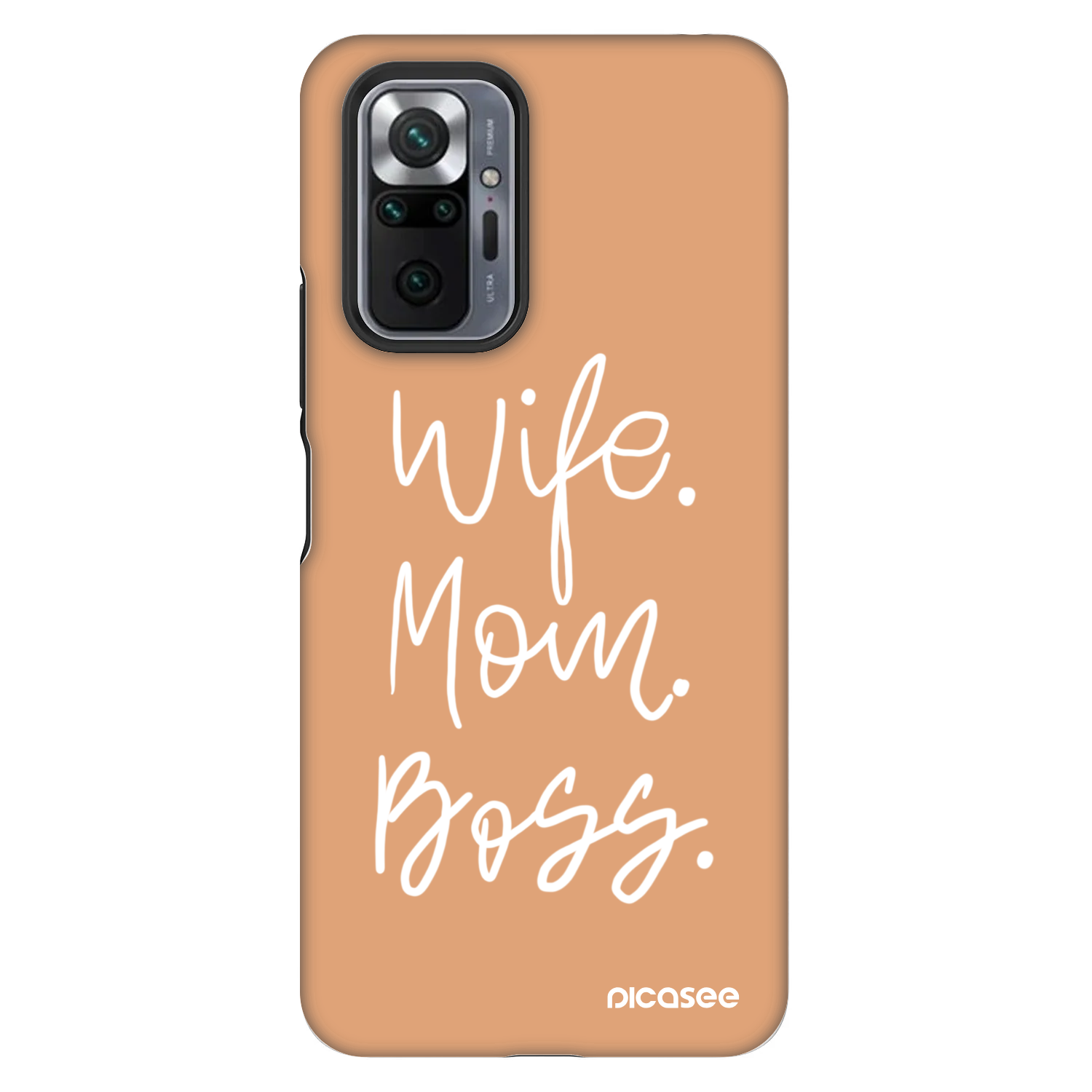 Picasee Fashion Case pro Xiaomi Redmi Note 10 Pro - Boss Mama