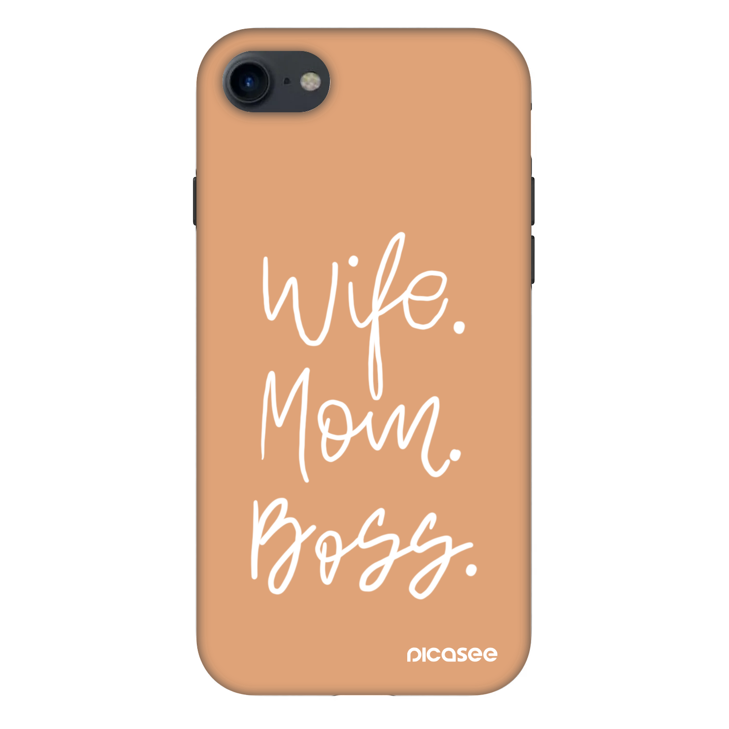 Picasee Fashion Case pro Apple iPhone SE 2022 - Boss Mama
