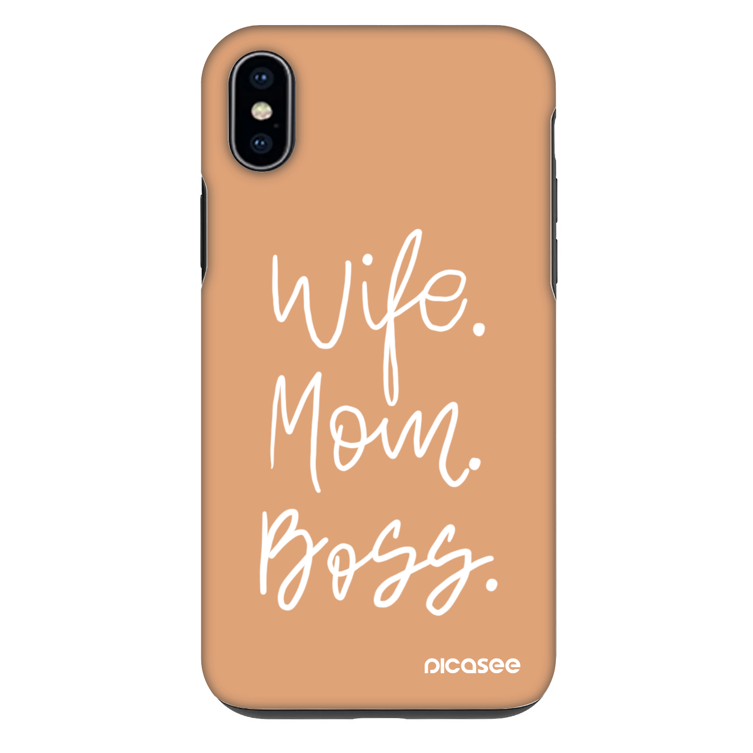 Picasee Fashion Case pro Apple iPhone XS Max - Boss Mama