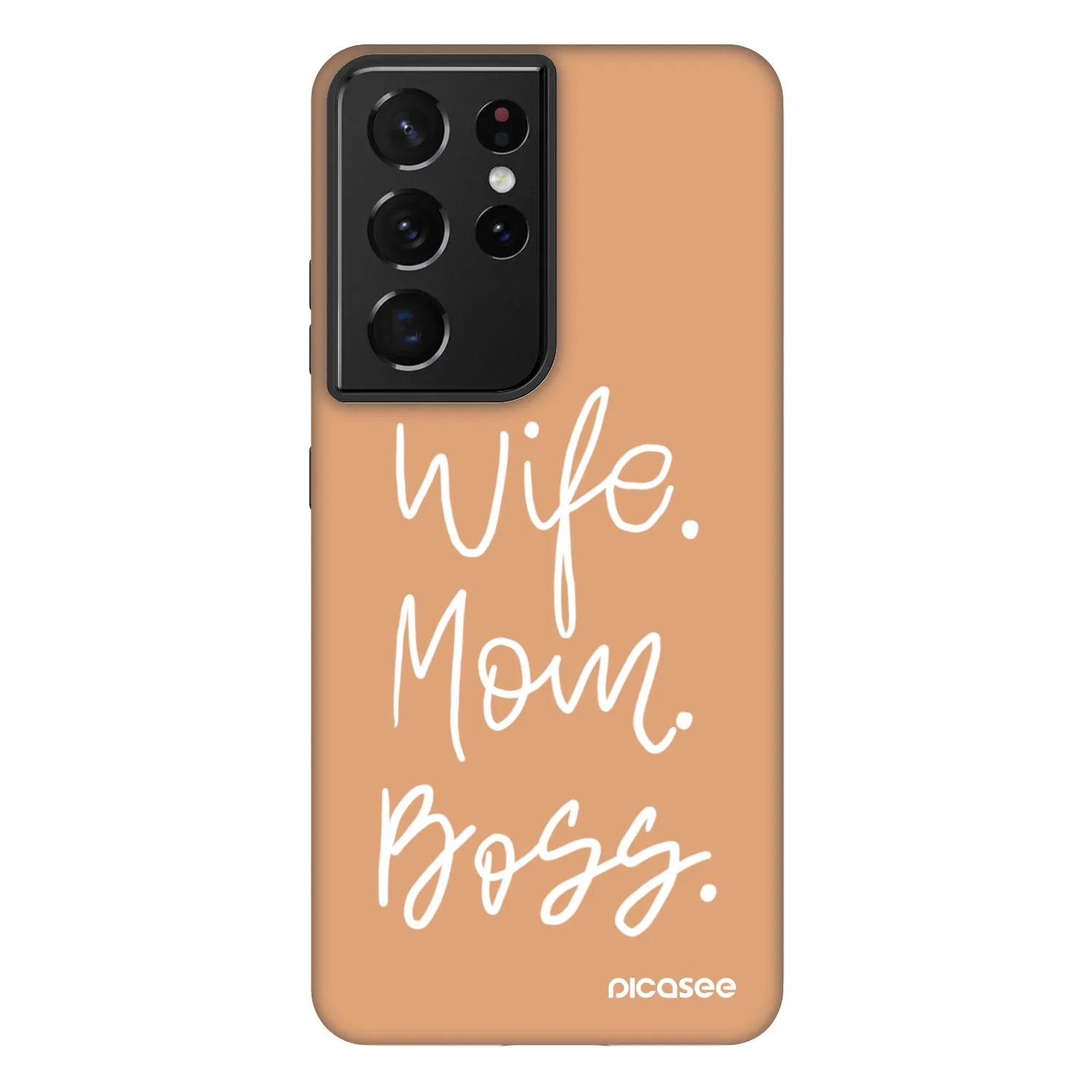 Picasee Fashion Case pro Samsung Galaxy S21 Ultra 5G G998B - Boss Mama