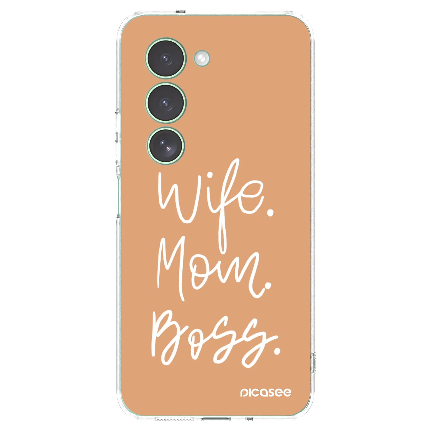 Picasee silikonový průhledný obal pro Xiaomi Redmi 15 5G - Boss Mama