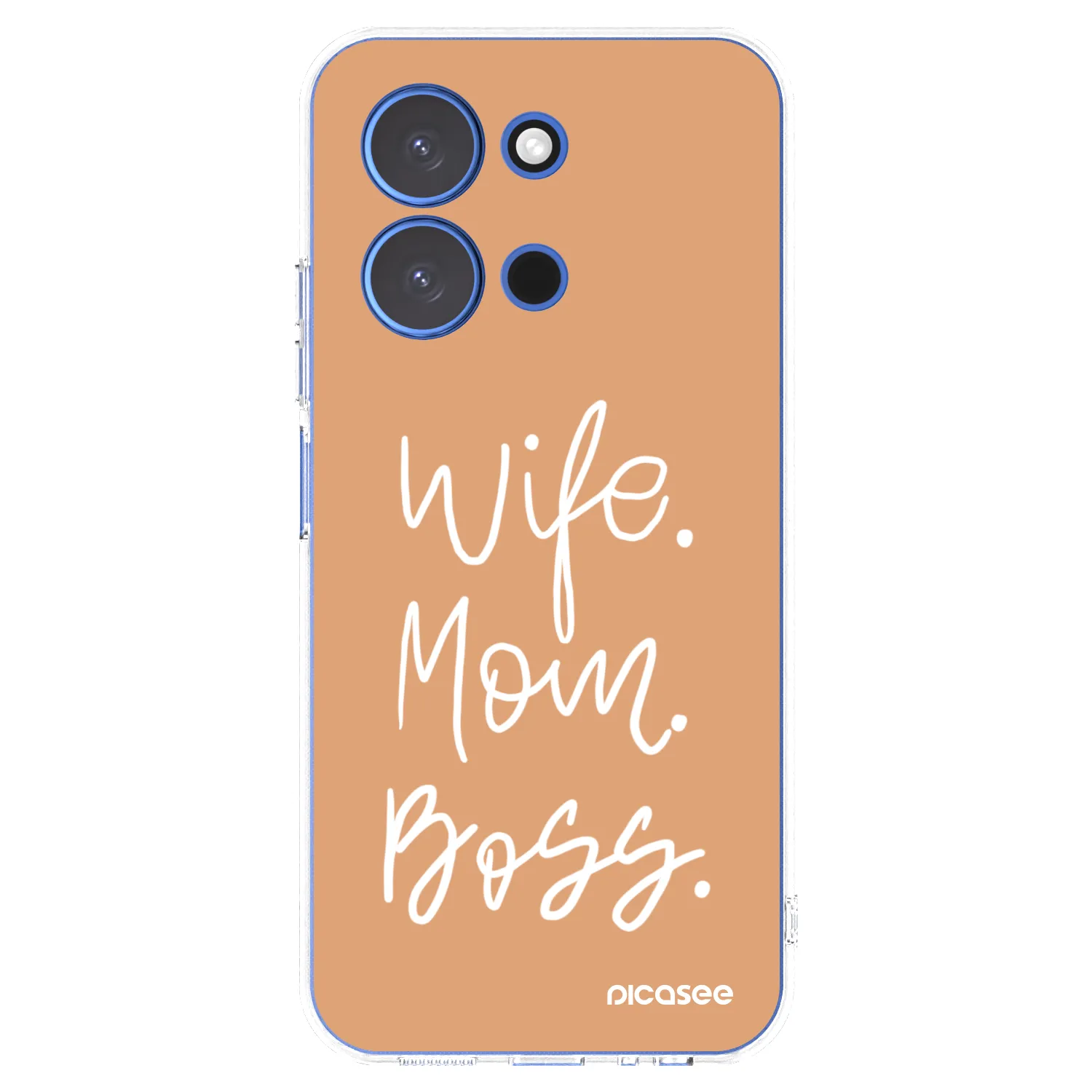 Picasee silikonový průhledný obal pro Xiaomi Redmi 15C 4G - Boss Mama