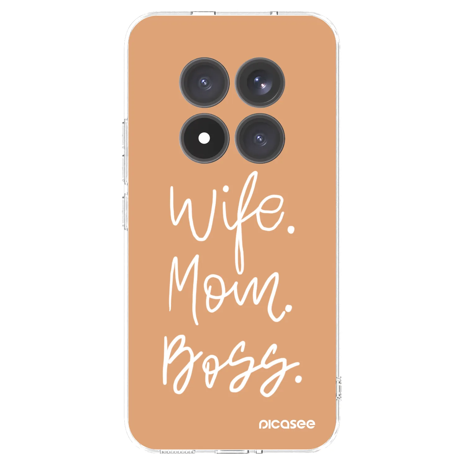 Picasee silikonový průhledný obal pro Xiaomi Redmi Note 15 Pro+ - Boss Mama