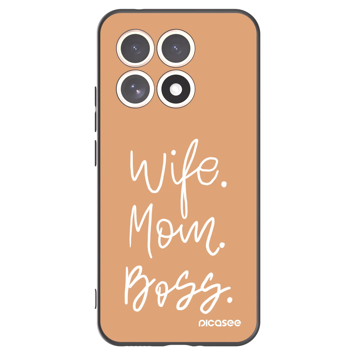 Picasee silikonový černý obal pro Xiaomi 15T - Boss Mama