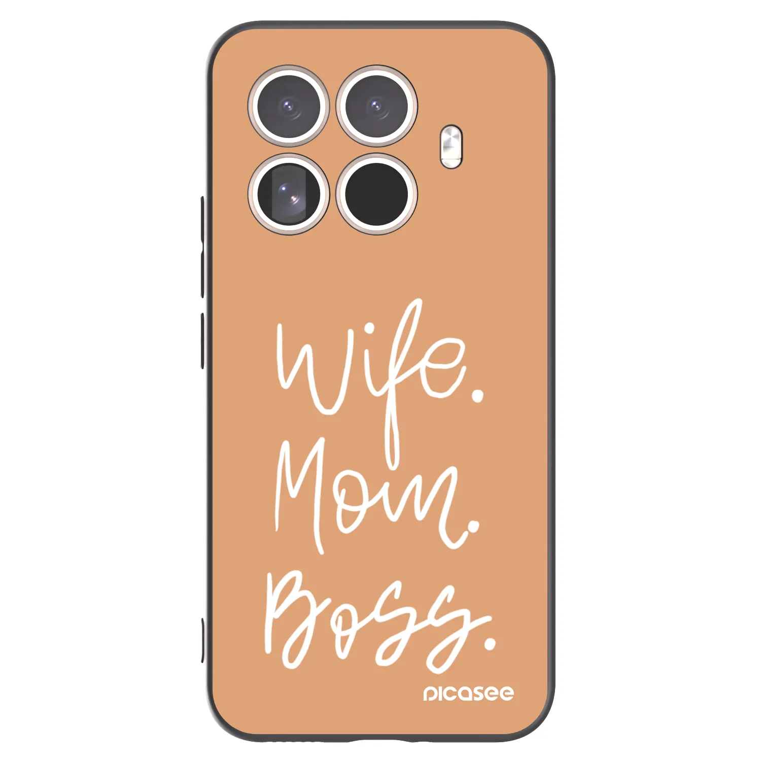 Picasee silikonový černý obal pro Xiaomi 15T Pro - Boss Mama
