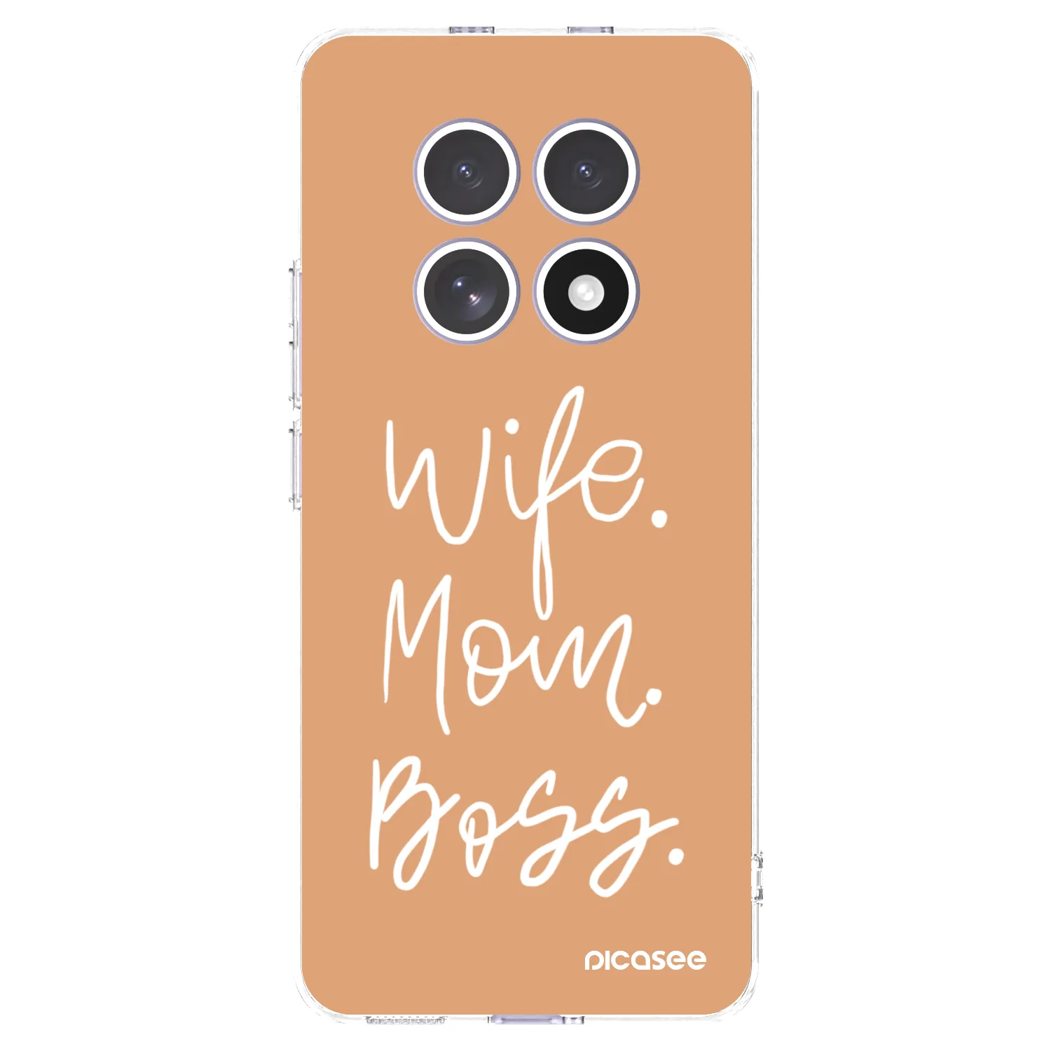 Picasee silikonový průhledný obal pro Xiaomi Redmi Note 15 - Boss Mama