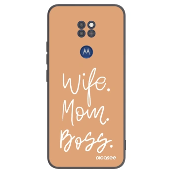 Obal pro Motorola Moto G9 Play - Boss Mama