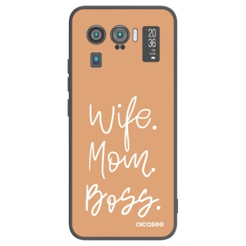 Picasee silikonový černý obal pro Xiaomi Mi 11 Ultra - Boss Mama