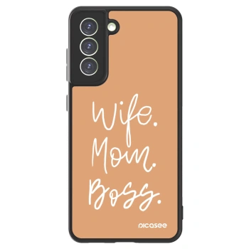 Picasee ULTIMATE CASE pro Samsung Galaxy S21 FE 5G - Boss Mama