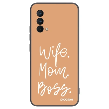 Picasee silikonový černý obal pro Realme GT Master Edition 5G - Boss Mama