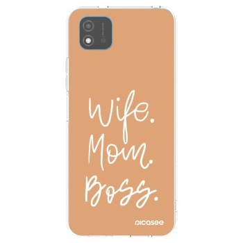 Picasee silikonový průhledný obal pro Realme C11 (2021) - Boss Mama