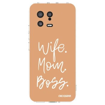 Picasee silikonový průhledný obal pro Xiaomi 13 - Boss Mama