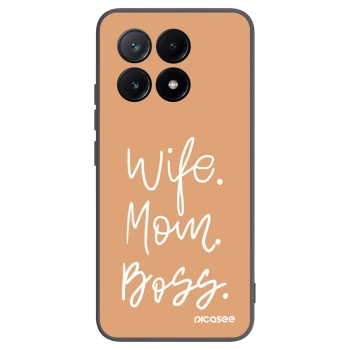 Picasee silikonový černý obal pro Xiaomi Poco X6 Pro - Boss Mama