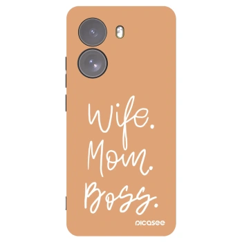 Picasee silikonový černý obal pro Xiaomi Poco X7 - Boss Mama