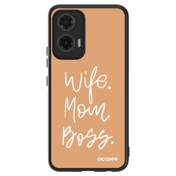 Obal pro Motorola Moto G35 5G - Boss Mama