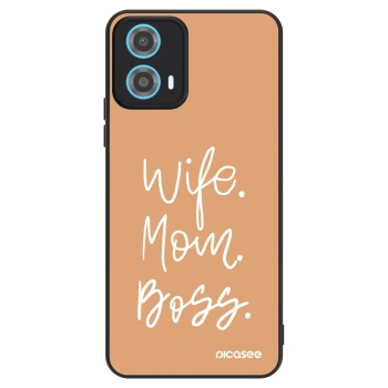 Obal pro Motorola Moto G34 5G - Boss Mama