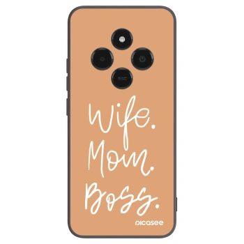 Picasee silikonový černý obal pro Xiaomi Poco C75 - Boss Mama
