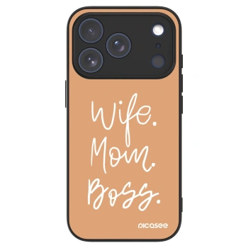 Picasee ULTIMATE CASE pro Apple iPhone 17 Pro - Boss Mama