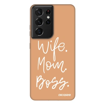 Obal pro Samsung Galaxy S21 Ultra 5G G998B - Boss Mama