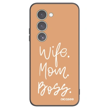 Picasee silikonový černý obal pro Xiaomi Redmi 15 5G - Boss Mama