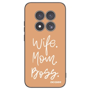 Picasee silikonový černý obal pro Xiaomi Redmi Note 15 Pro 4G - Boss Mama