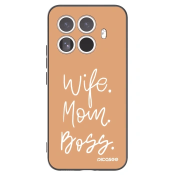 Picasee silikonový černý obal pro Xiaomi 15T Pro - Boss Mama