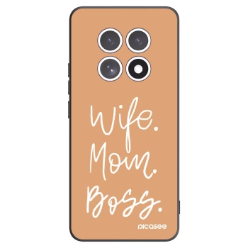 Picasee silikonový černý obal pro Xiaomi Redmi Note 15 - Boss Mama