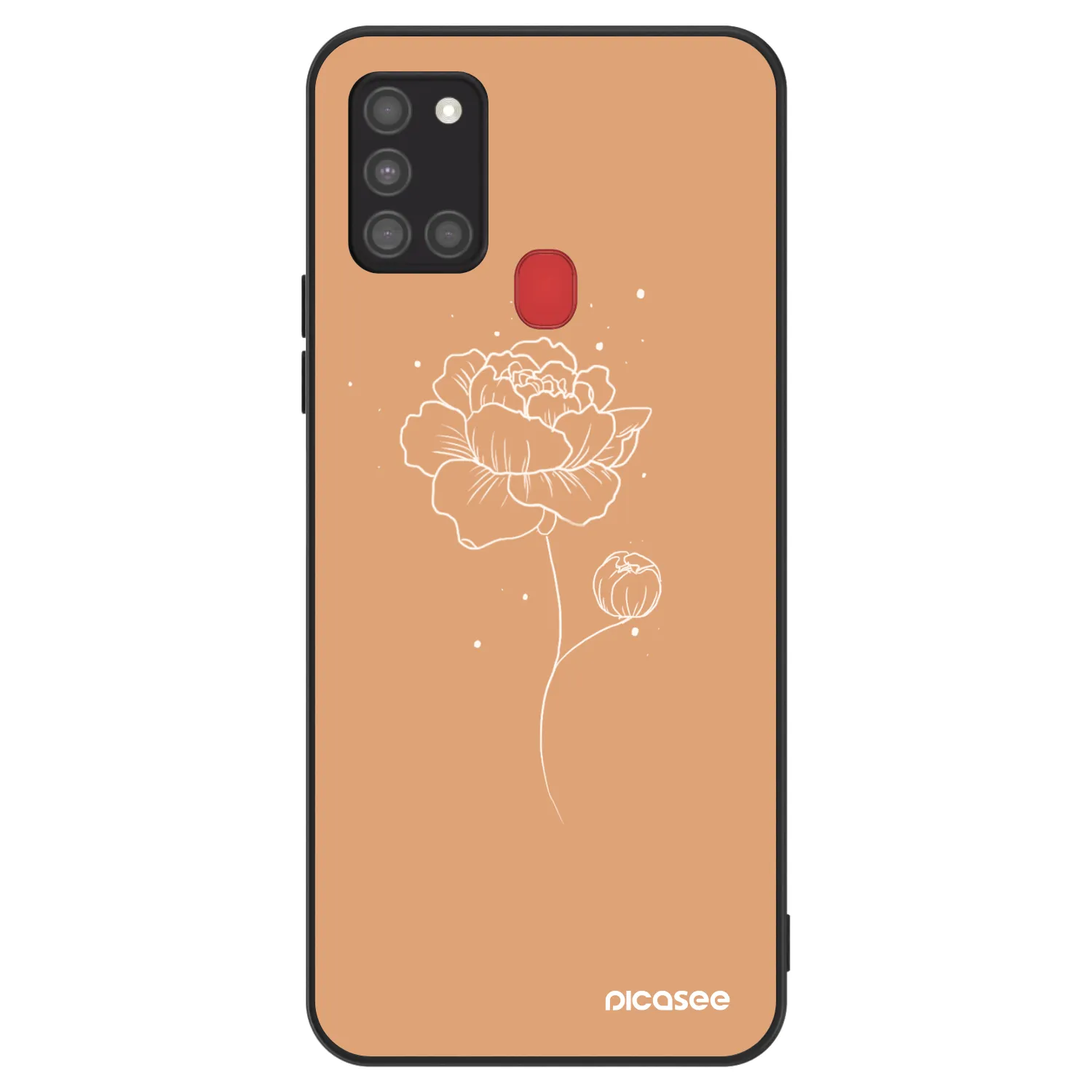 Picasee ULTIMATE CASE pro Samsung Galaxy A21s - Peonies