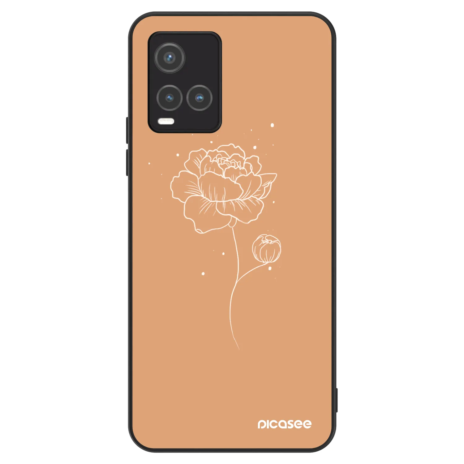 Picasee ULTIMATE CASE pro Vivo Y33s - Peonies