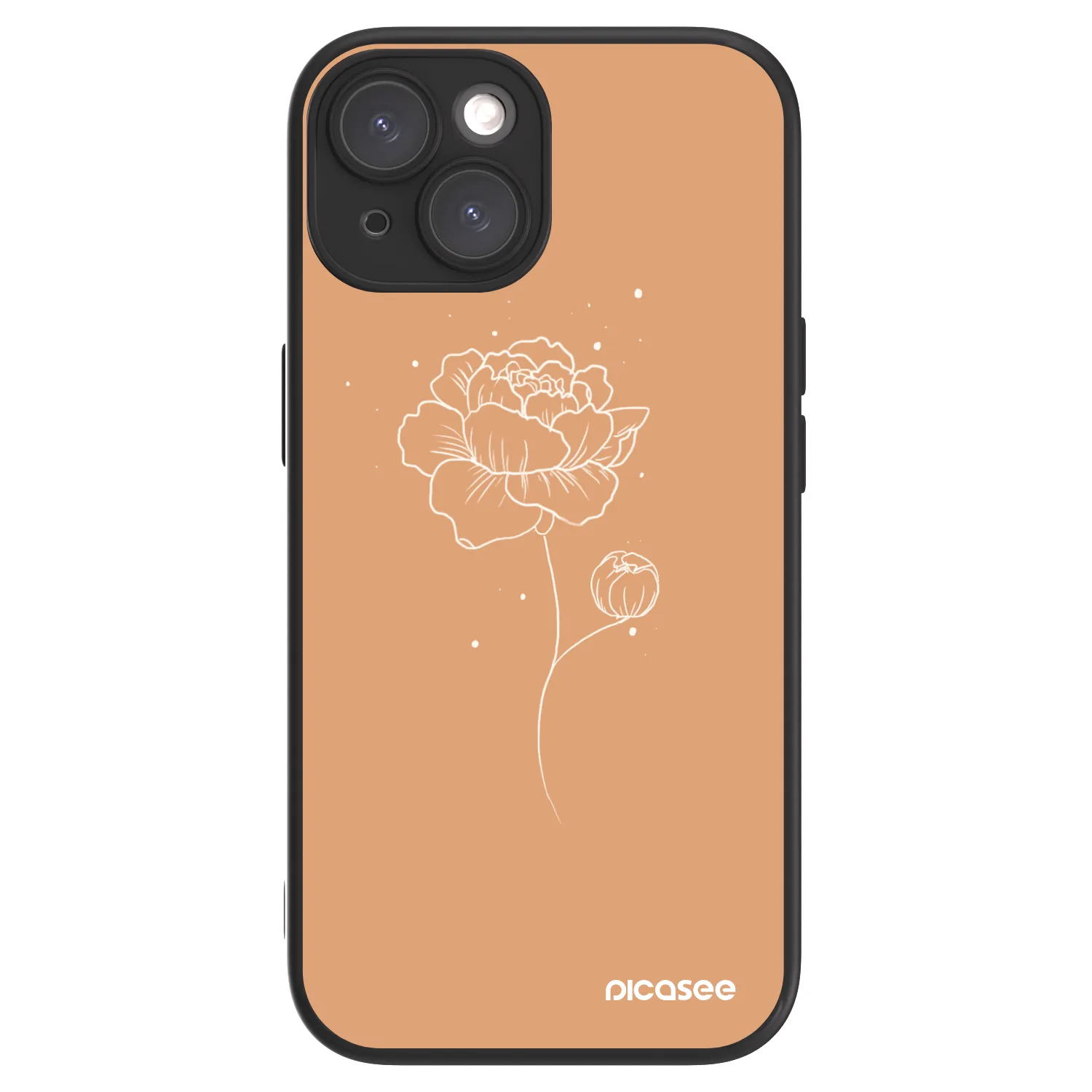 Picasee ULTIMATE CASE MagSafe pro Apple iPhone 15 - Peonies