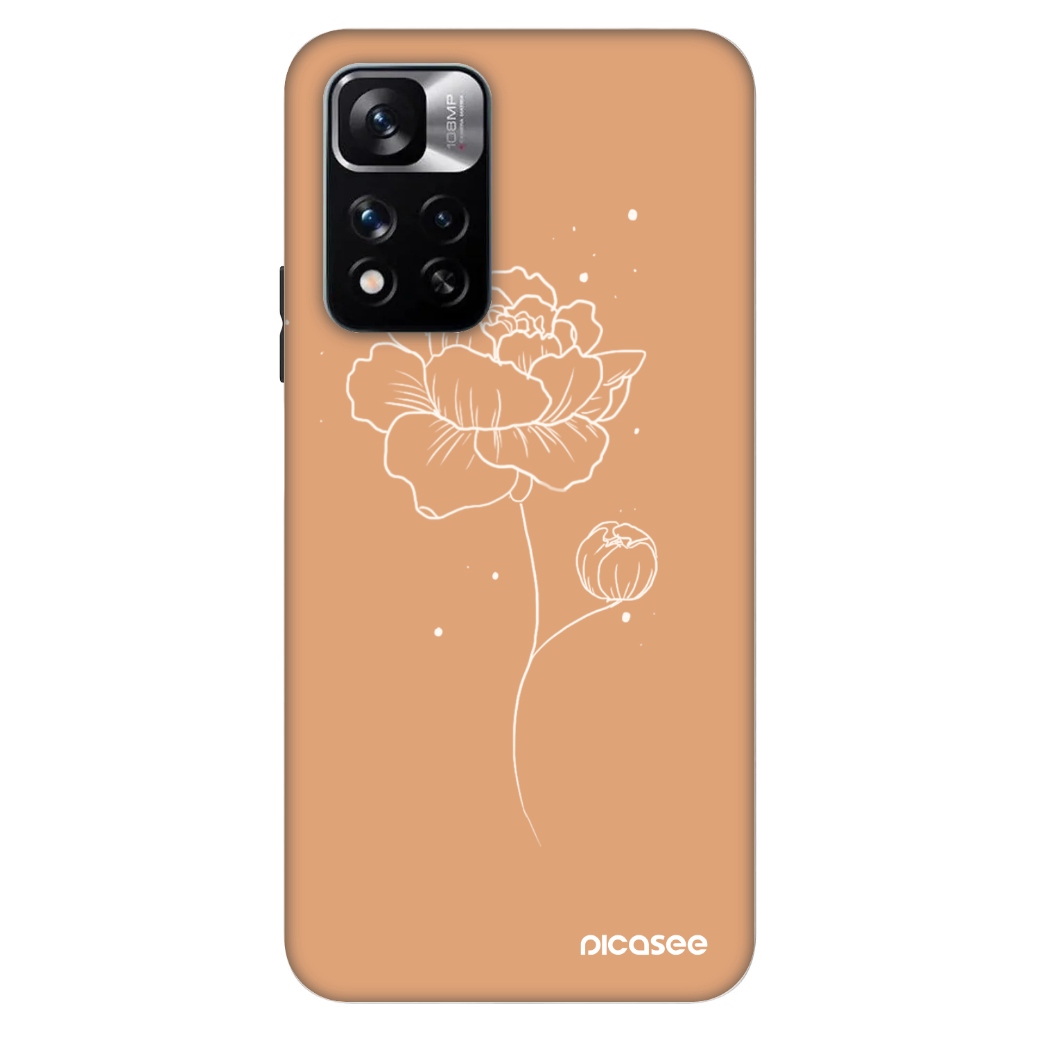 Picasee Fashion Case pro Xiaomi Redmi Note 11 Pro 5G - Peonies