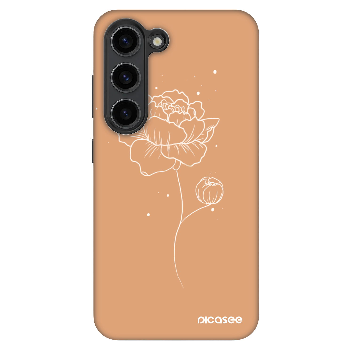 Picasee Fashion Case pro Samsung Galaxy S23 5G - Peonies