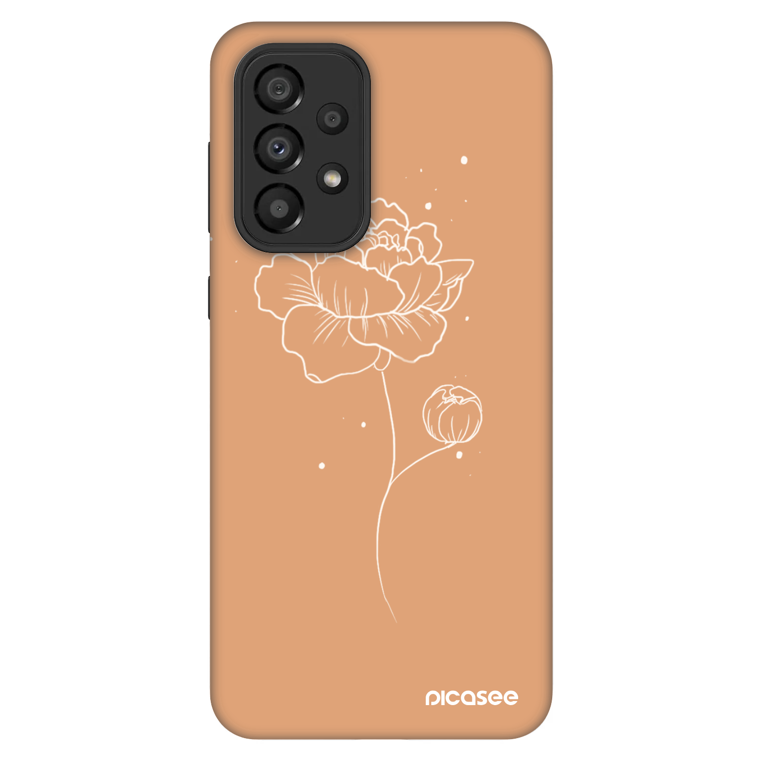 Picasee Fashion Case pro Samsung Galaxy A33 5G A336 - Peonies
