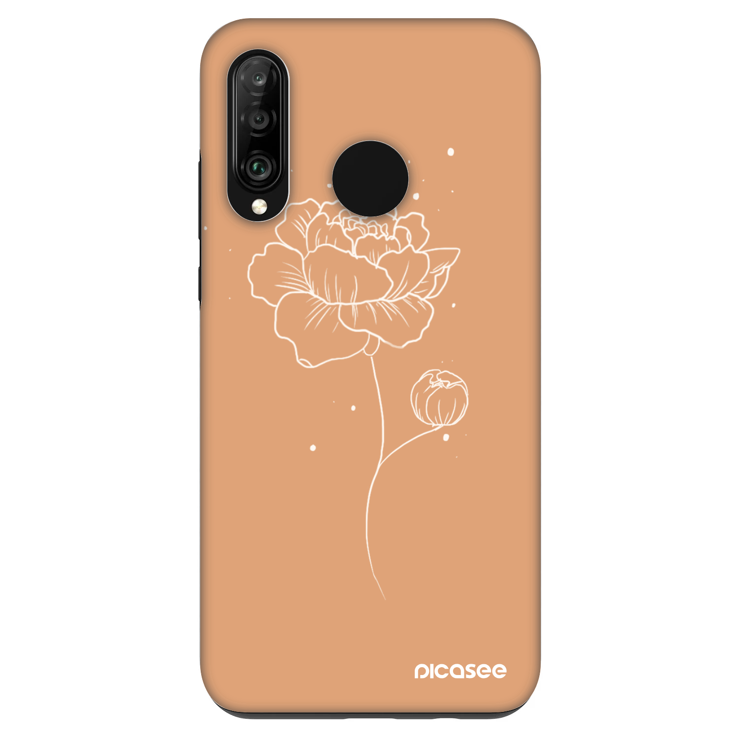 Picasee Fashion Case pro Huawei P30 Lite - Peonies