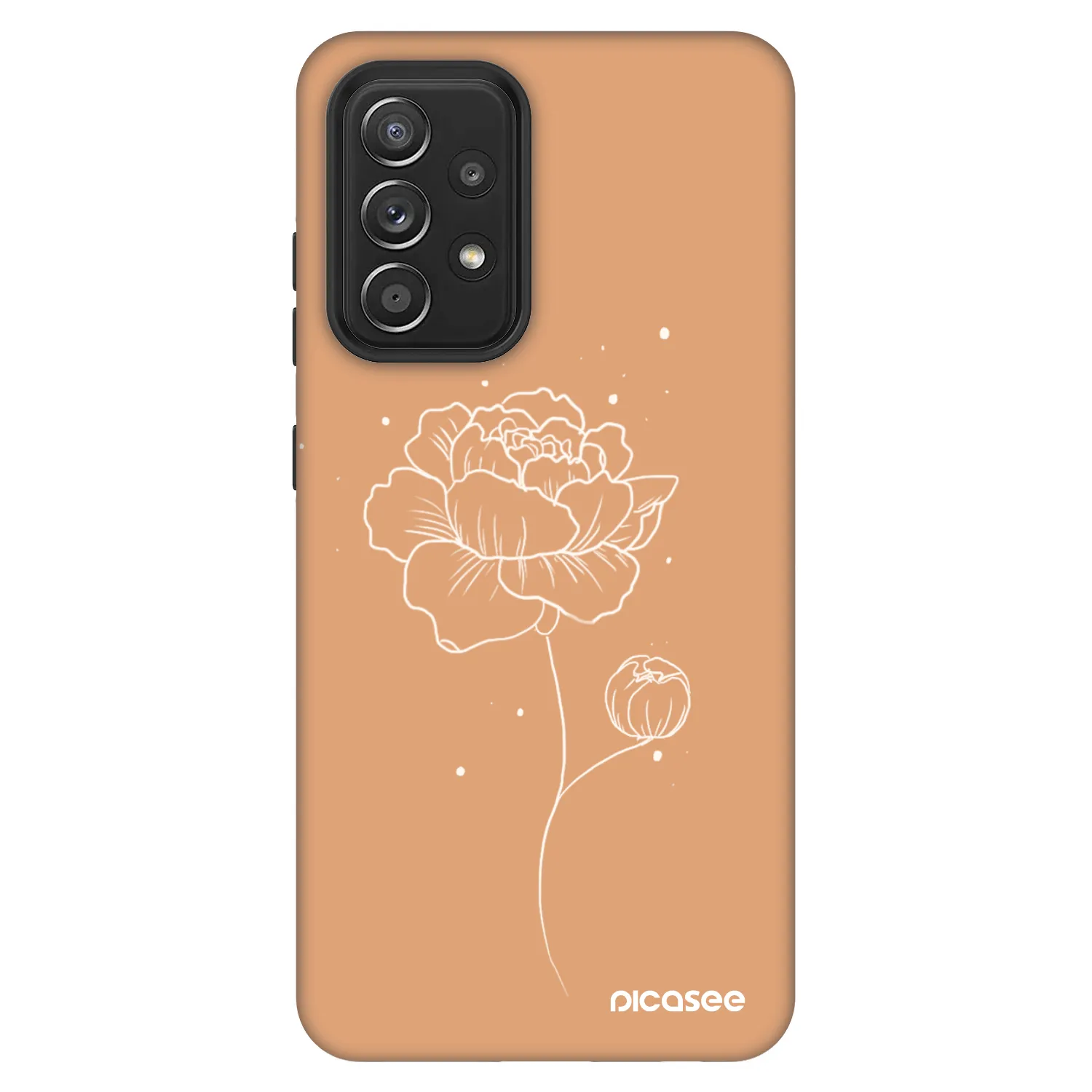 Picasee Fashion Case pro Samsung Galaxy A52 5G A525F - Peonies