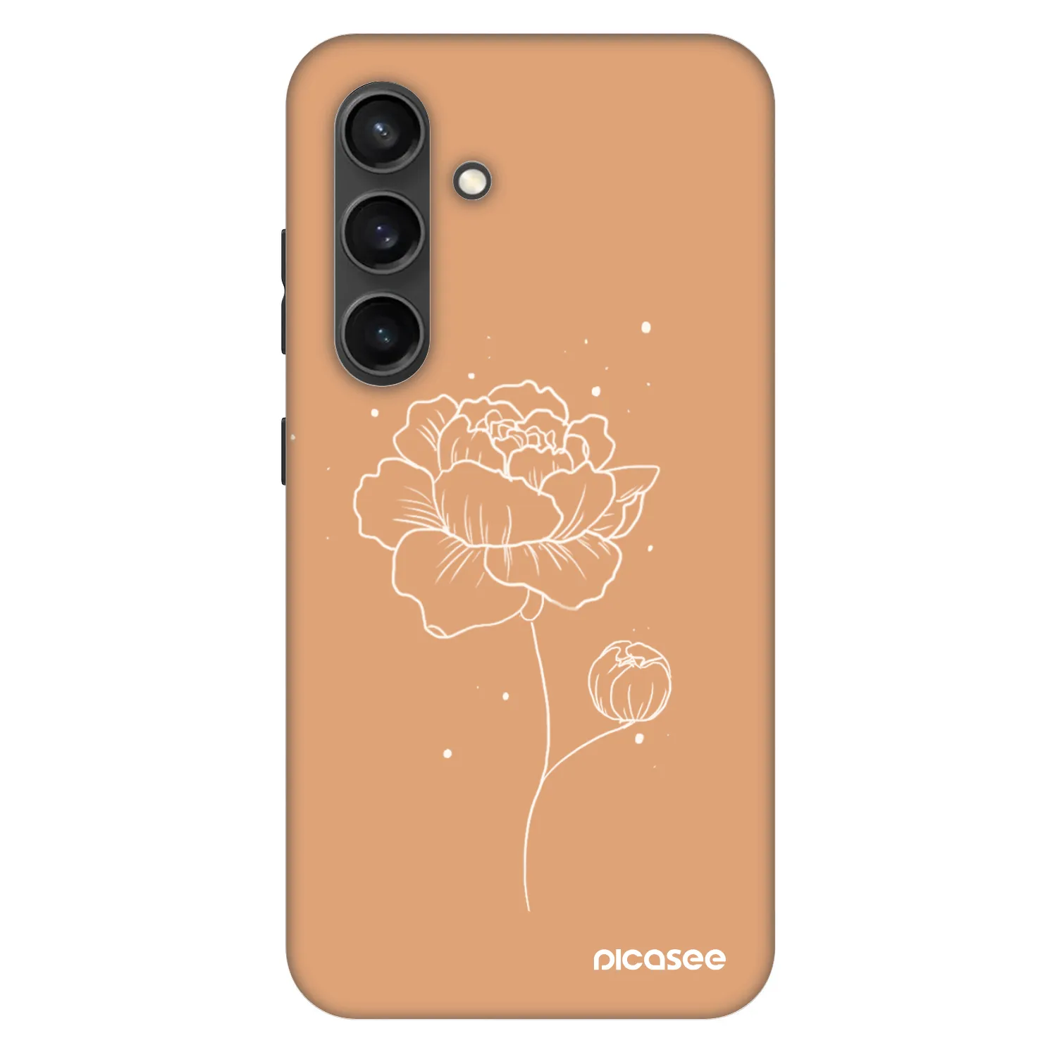 Picasee Fashion Case PowerShare pro Samsung Galaxy S24+ S926B 5G - Peonies