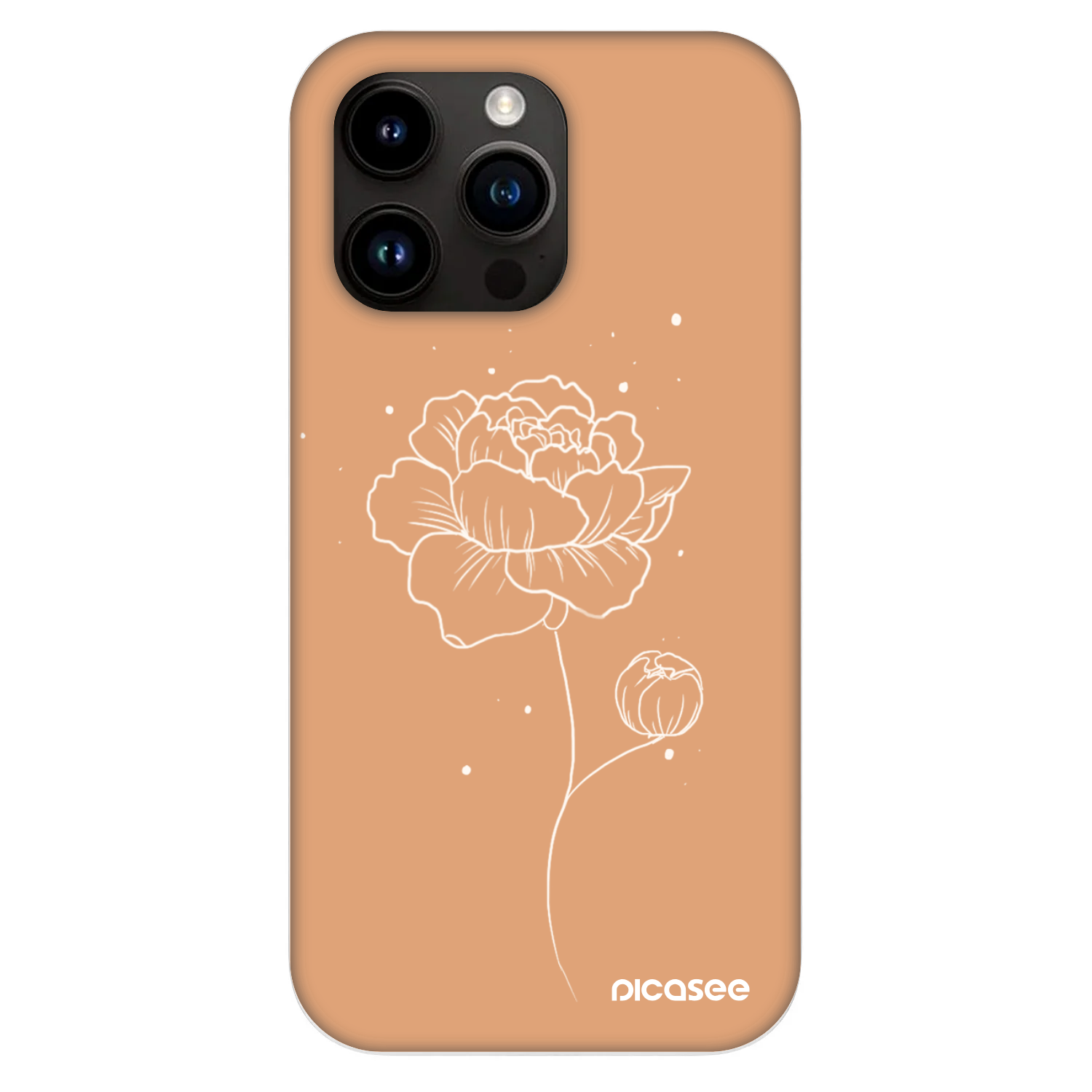Picasee Fashion Case MagSafe Apple iPhone 13 Pro - Peonies