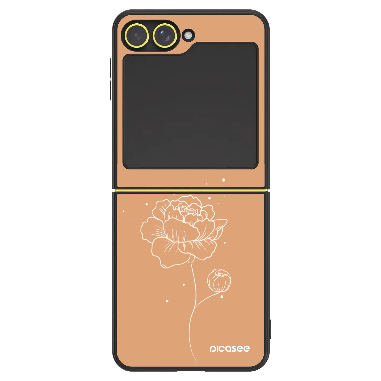 Picasee ULTIMATE CASE pro Samsung Galaxy Z Flip7 FE 5G - Peonies