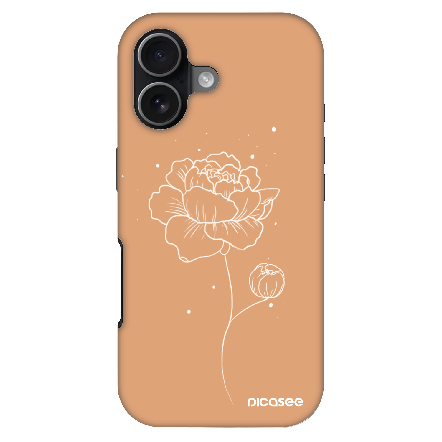 Picasee Fashion Case MagSafe Apple iPhone 17 - Peonies