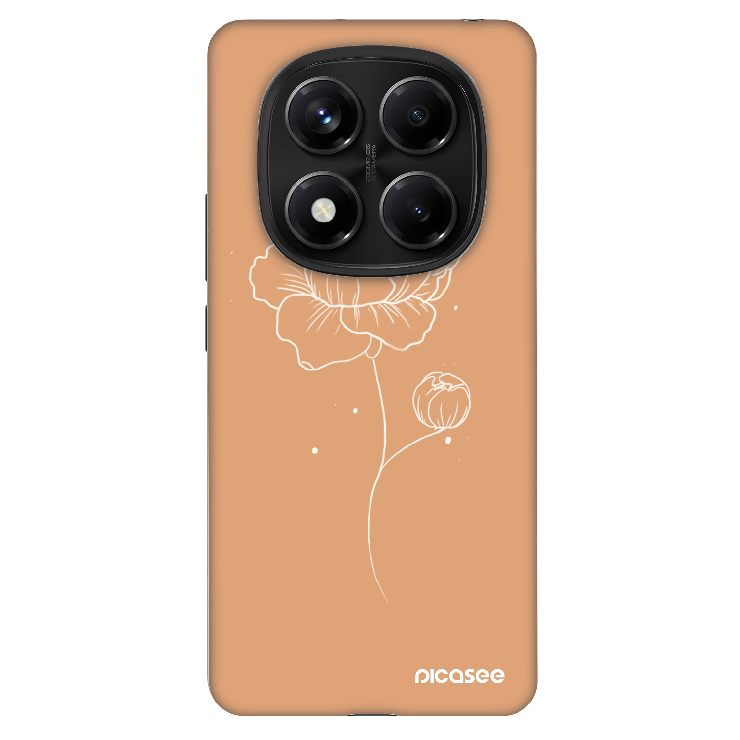 Picasee Fashion Case pro Xiaomi Redmi Note 14 Pro 4G - Peonies