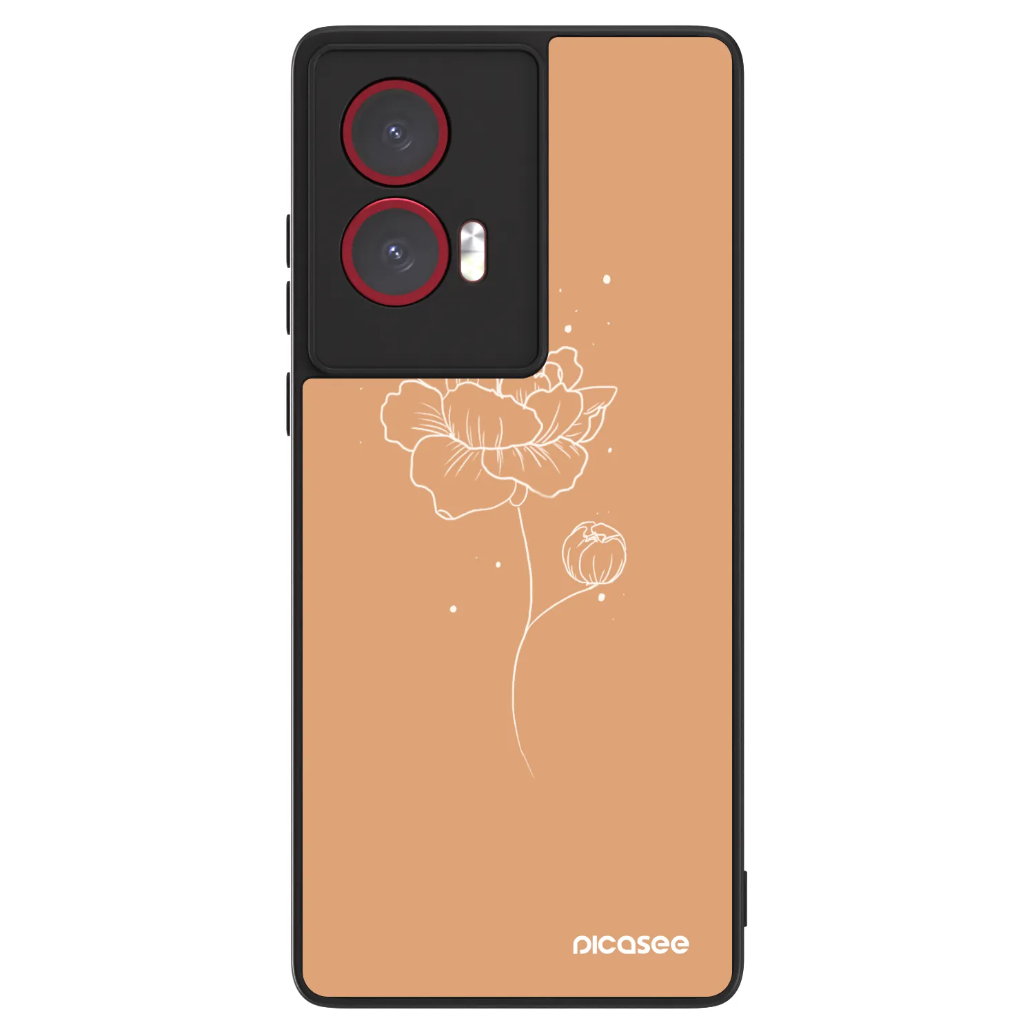 Picasee ULTIMATE CASE pro Motorola Edge 50 Fusion - Peonies