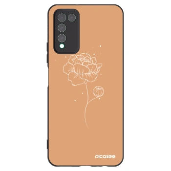 Obal pro Honor 10X Lite - Peonies