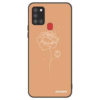 Obal pro Samsung Galaxy A21s - Peonies