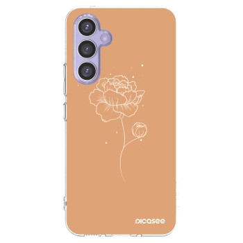 Picasee silikonový průhledný obal pro Samsung Galaxy A54 5G A546B - Peonies