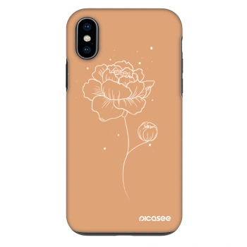Obal pro Apple iPhone X/XS - Peonies