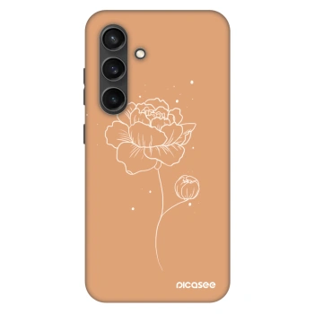 Obal pro Samsung Galaxy S24 S921B 5G - Peonies